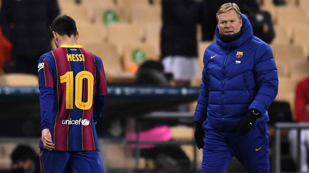 Koeman: "Messi necesita ayuda de los demás"