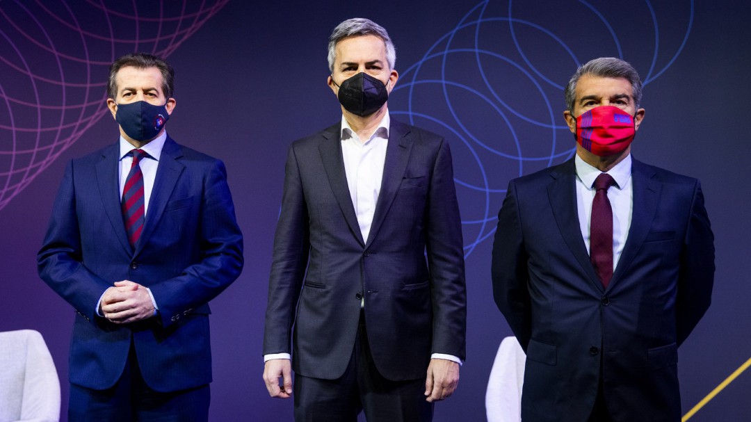 "Te han desmentido": rifirrafes entre Laporta, Font y Freixa en el primer debate del Barça