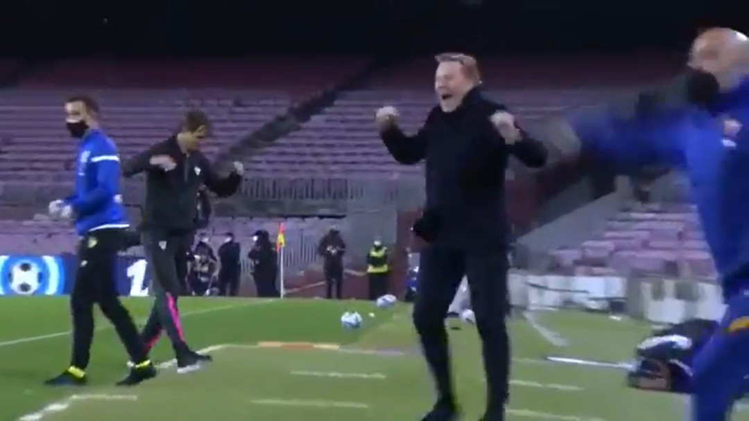 La desesperación de Lopetegui con el gol de Gerard Piqué