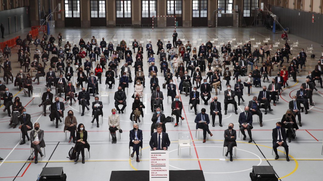 El empresariado catalán pide al Govern acabar con los "comportamientos violentos" en Cataluña