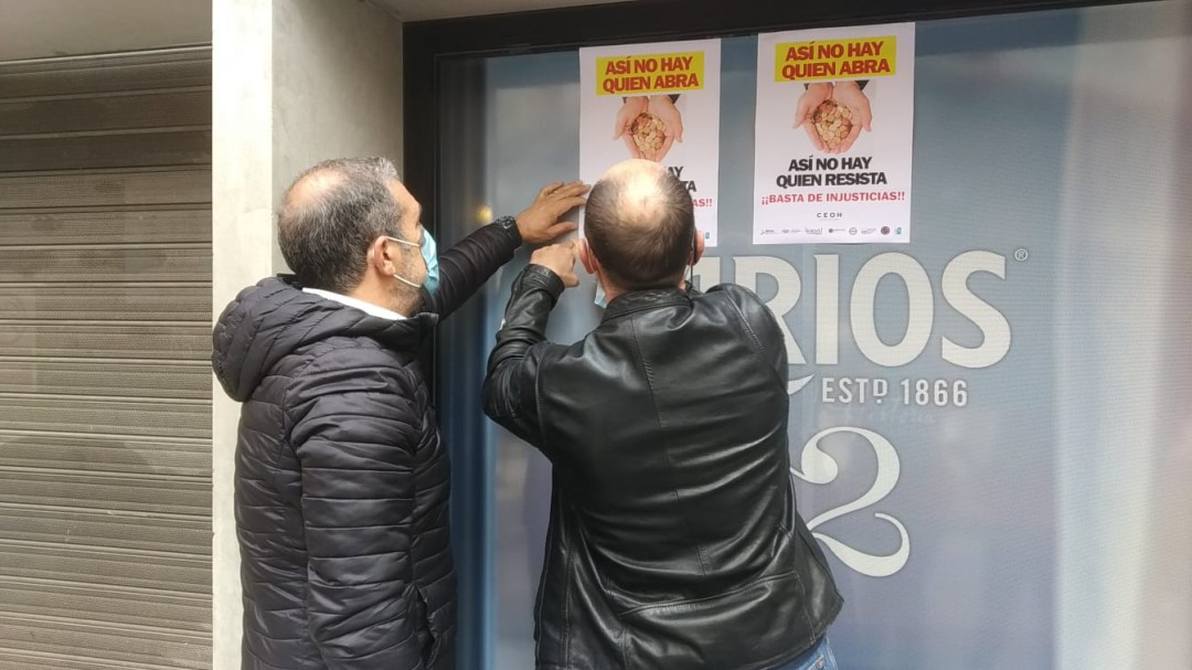 Los hosteleros de la provincia de Alicante reclaman poder abrir interiores y alargar el cierre a las 20 horas