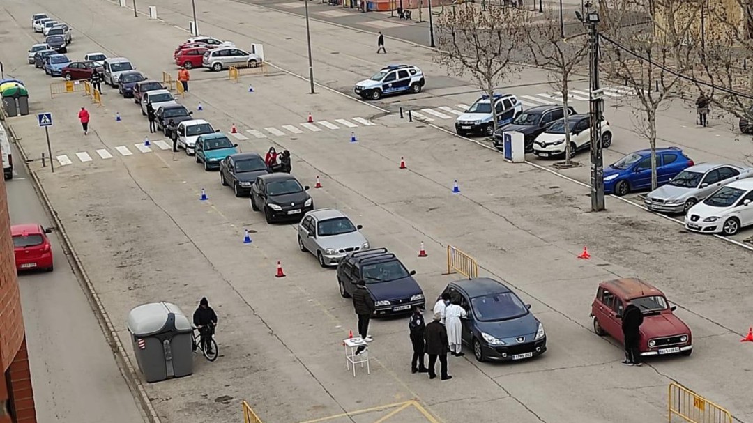 Socuéllamos vacuna ya a las personas de entre 85 y 89 años