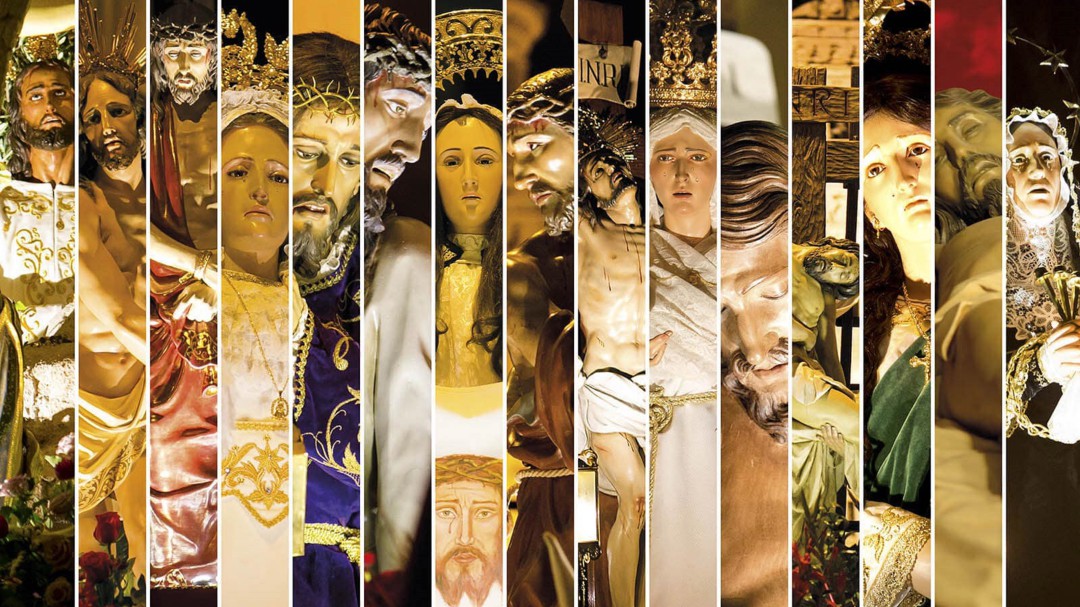 Novelda celebra la Semana Santa con la exposición de las imágenes en la parroquia de San Pedro