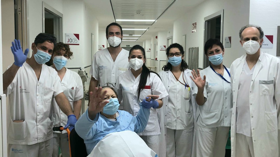 Reciben el alta los dos últimos pacientes que permanecían en Ca na Majora