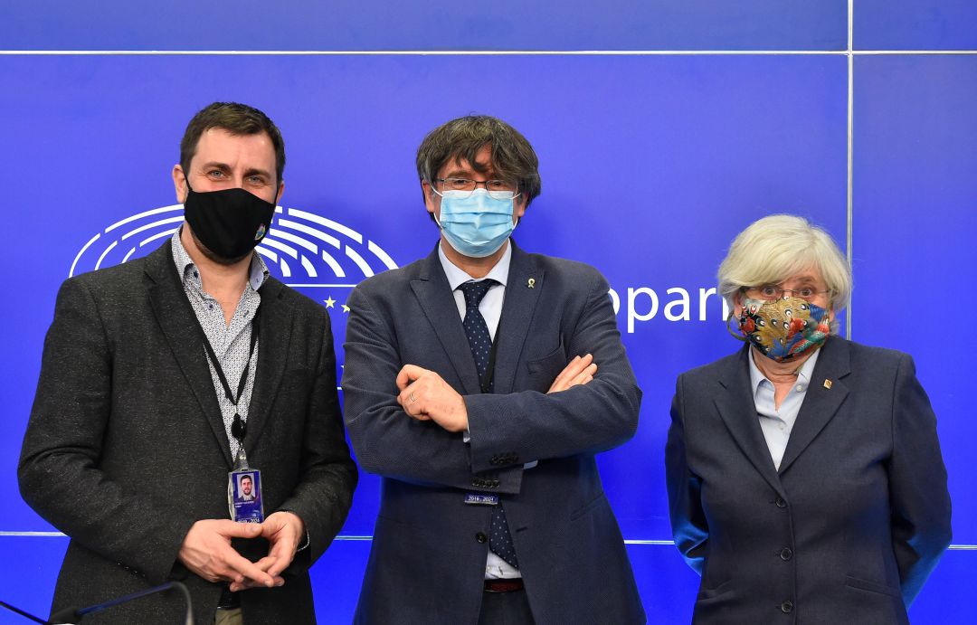 El Parlamento Europeo retira la inmunidad a Carles Puigdemont, Toni Comín y  Clara Ponsatí | Internacional | Cadena SER
