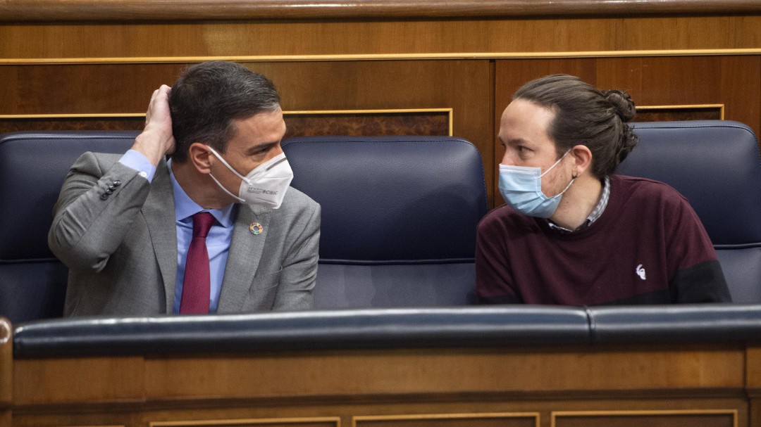 Pedro Sánchez se despide de Pablo Iglesias con "reconocimiento, afecto y agradecimiento"