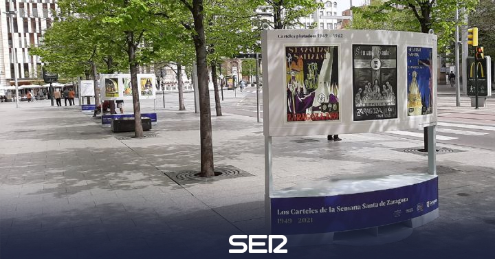 Travel back in time through the Easter Week posters in Zaragoza |  Radio Zaragoza