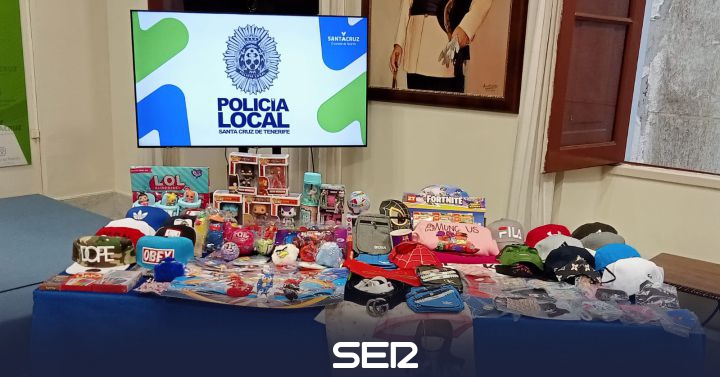 The Local Police of Santa Cruz de Tenerife discovers a warehouse with thousands of counterfeit products |  Radio Club Tenerife