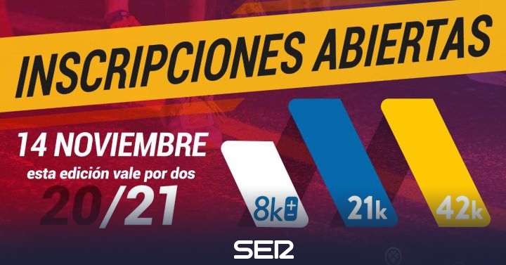 The registration period for the International Marathon of Santa Cruz de Tenerife is now open |  Radio Club Tenerife |  Present