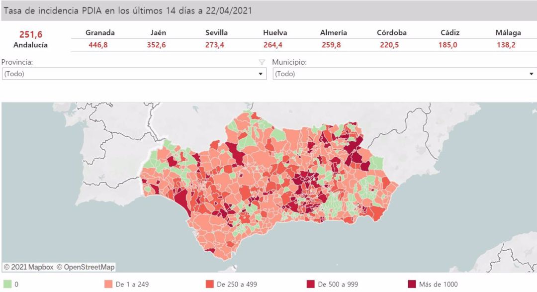 Un Total De 99 Municipios Andaluces Estaran Una Semana Mas Con Restricciones Radio Sevilla Las Noticias De Andalucia Cadena Ser