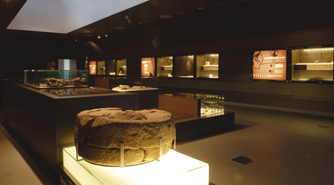 Una de las exposiciones del Museo Romano Oiasso