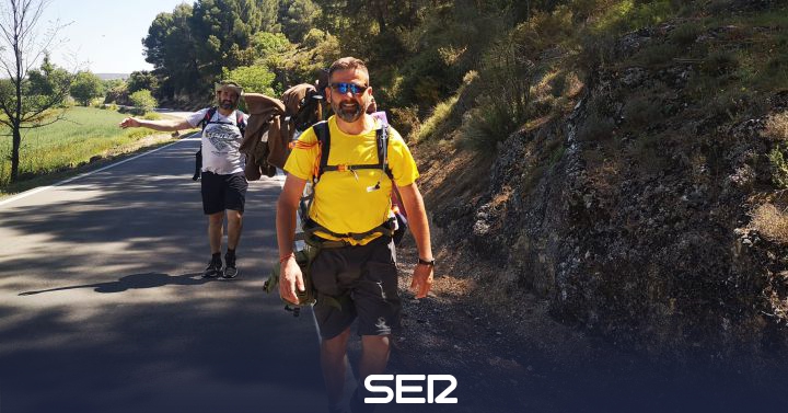 The civil guard of Villamayor de Santiago completes the walking route from Cuenca to Granada |  be_basin |  Today for Today Cuenca