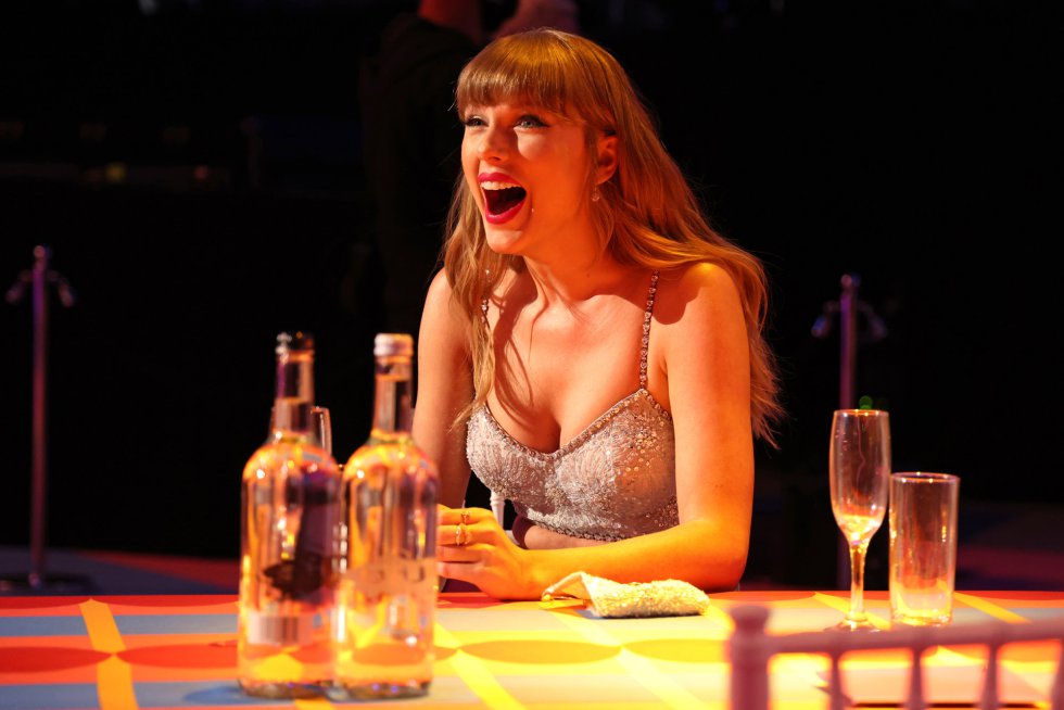 Taylor Swift, durante el espectáculo. Taylor Swift, durante el espectáculo.