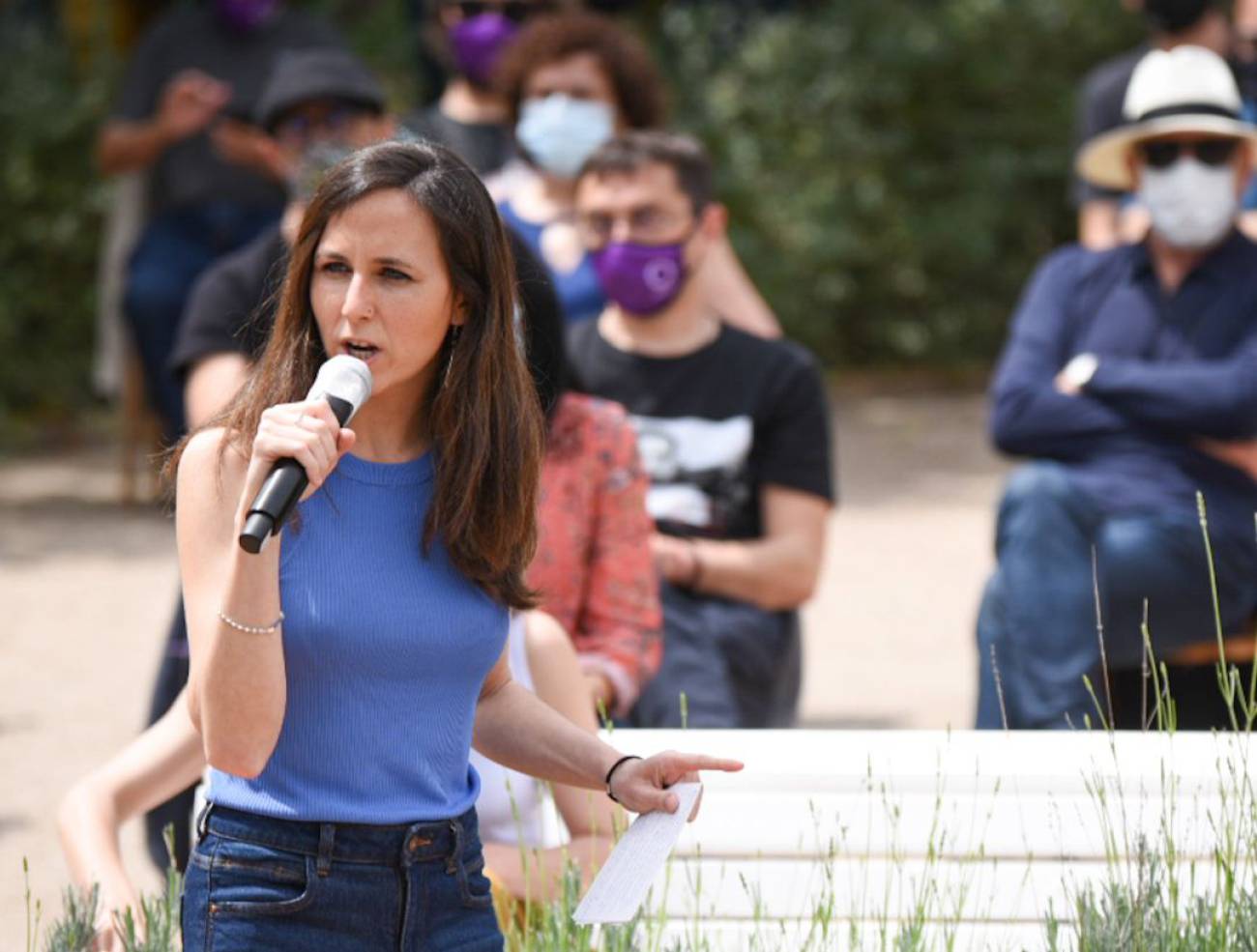 Ione Belarra presenta en València su candidatura "Crecer" para liderar