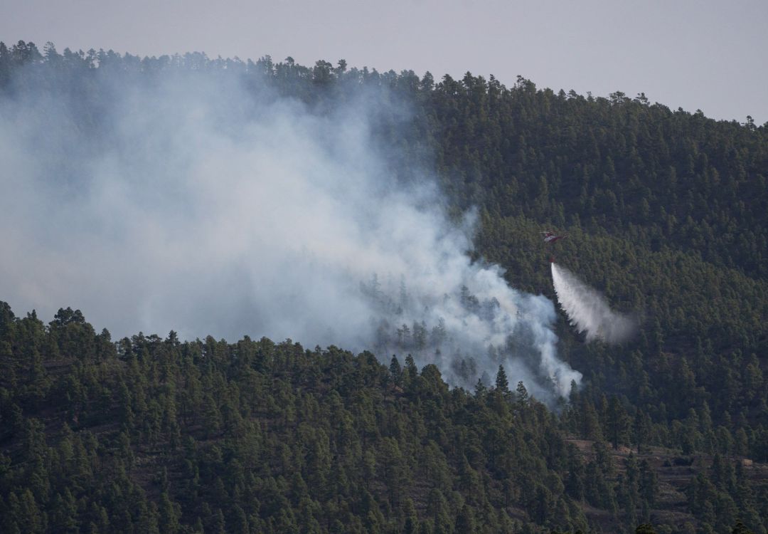 El Incendio De Arico Estabilizado Radio Club Tenerife Cadena Ser