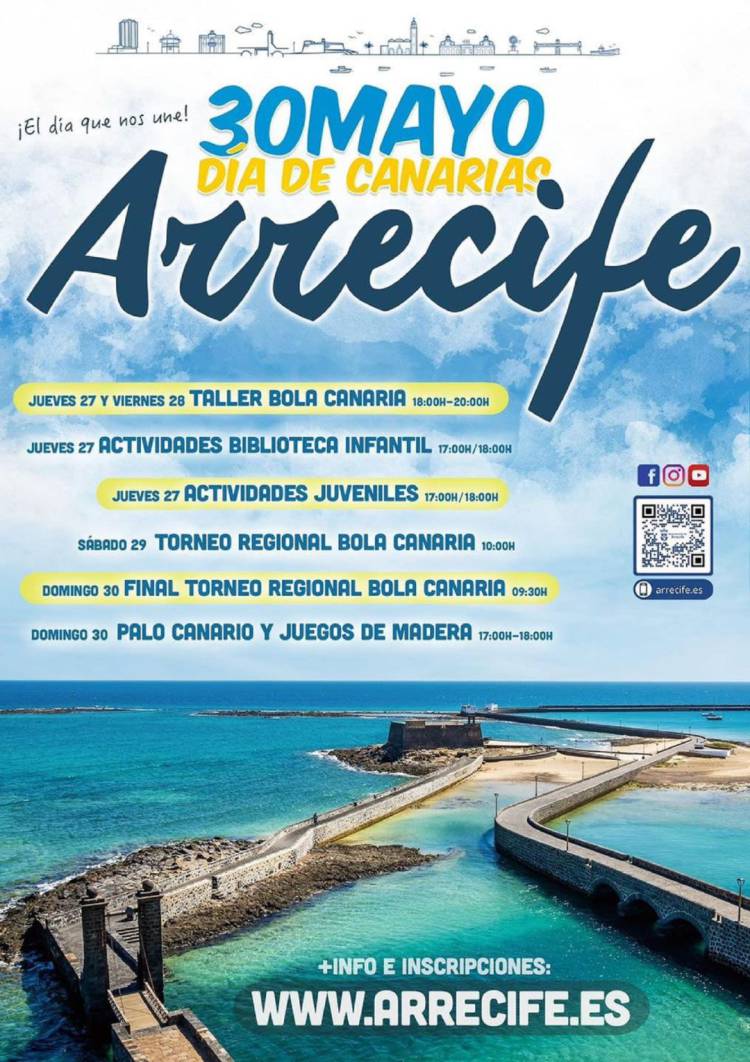 Arrecife celebra el Día de Canarias con varias actividades
