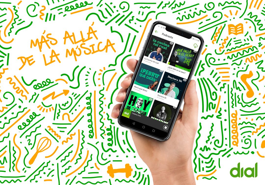 Cadena Dial va más allá de la música y lanza su catálogo de podcasts