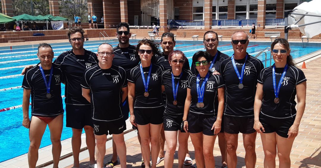 Los nadadores del Elda Máster brillaron en el Tossal de Alicante