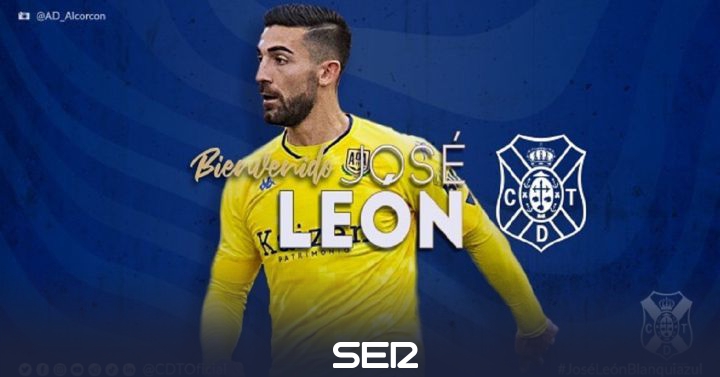 José León Bernal, new reinforcement of CD Tenerife |  Radio Club Tenerife |  Present