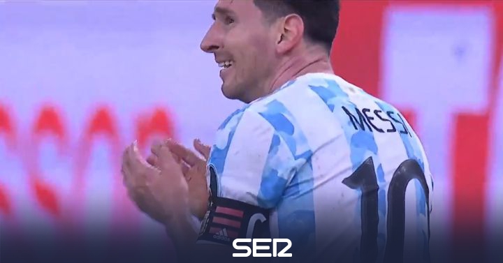 La emoción descontrolada de Leo Messi con el pitido final en Maracaná | Deportes - Vimarsana News