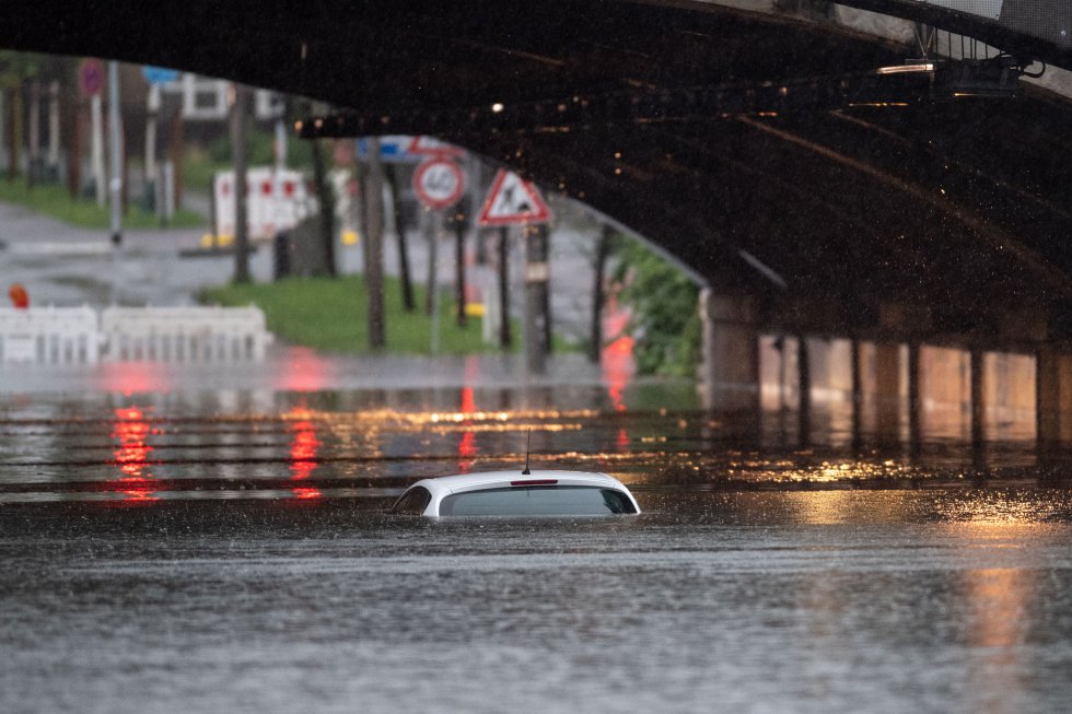 Las inundaciones en Alemania. Las inundaciones en Alemania.