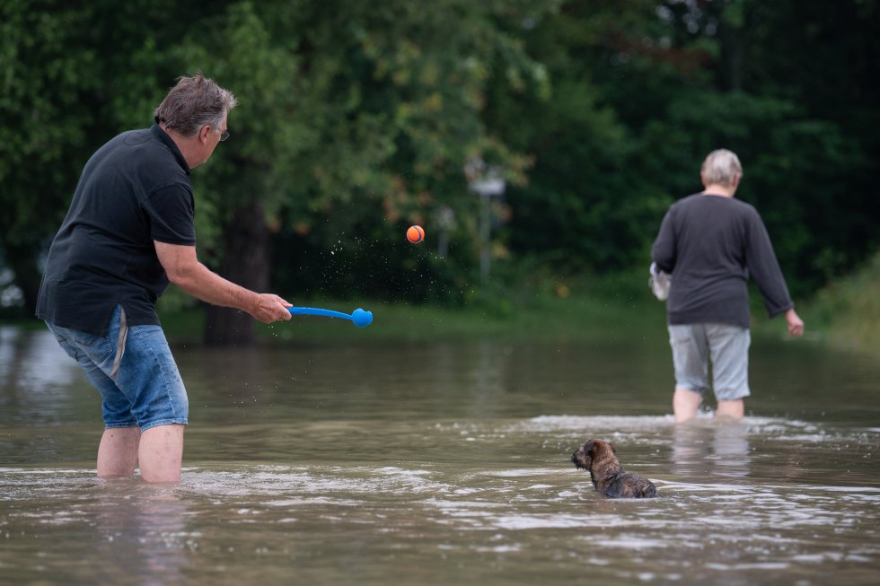 Las inundaciones en Alemania. Las inundaciones en Alemania.
