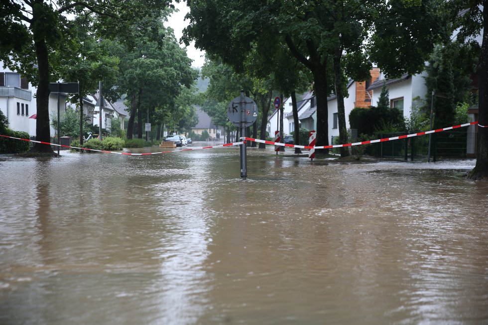 Las inundaciones en Alemania. Las inundaciones en Alemania.