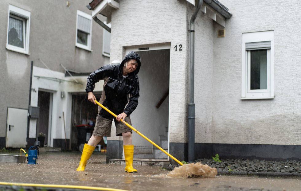 Las inundaciones en Alemania. Las inundaciones en Alemania.