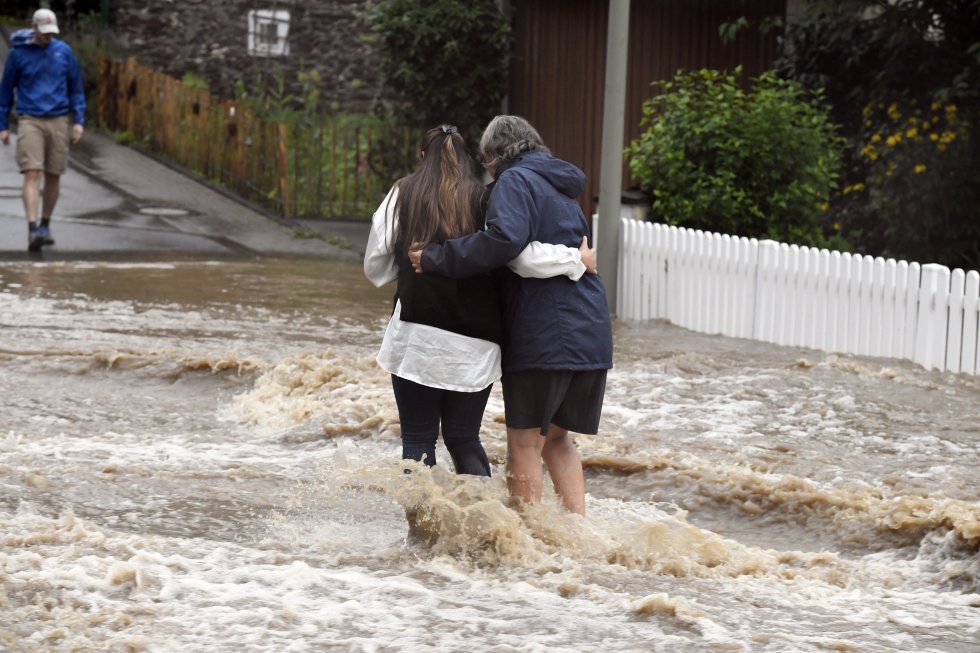 Las inundaciones en Alemania. Las inundaciones en Alemania.