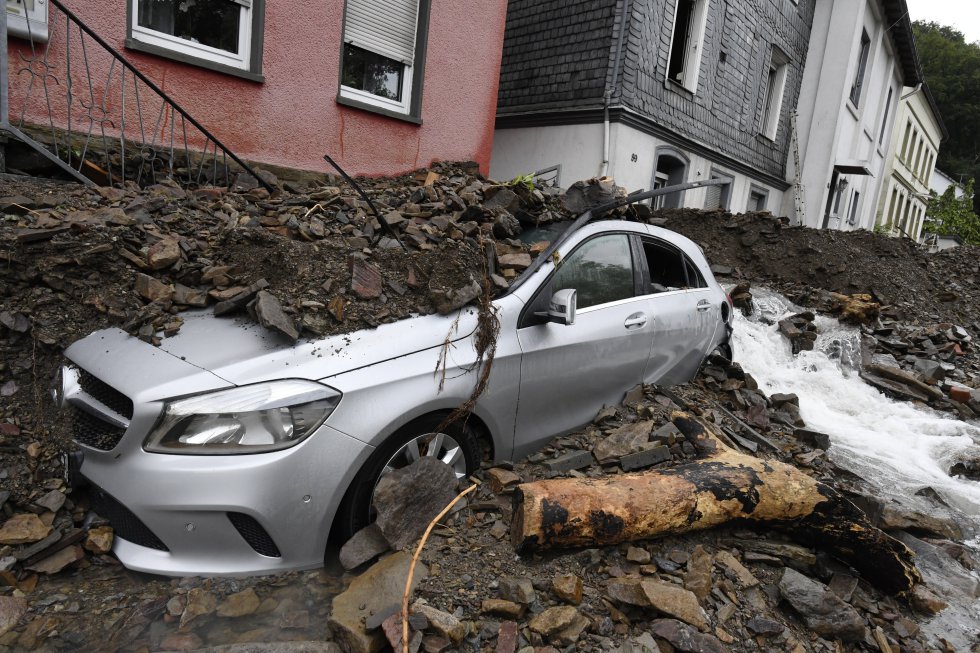 Las inundaciones en Alemania. Las inundaciones en Alemania.