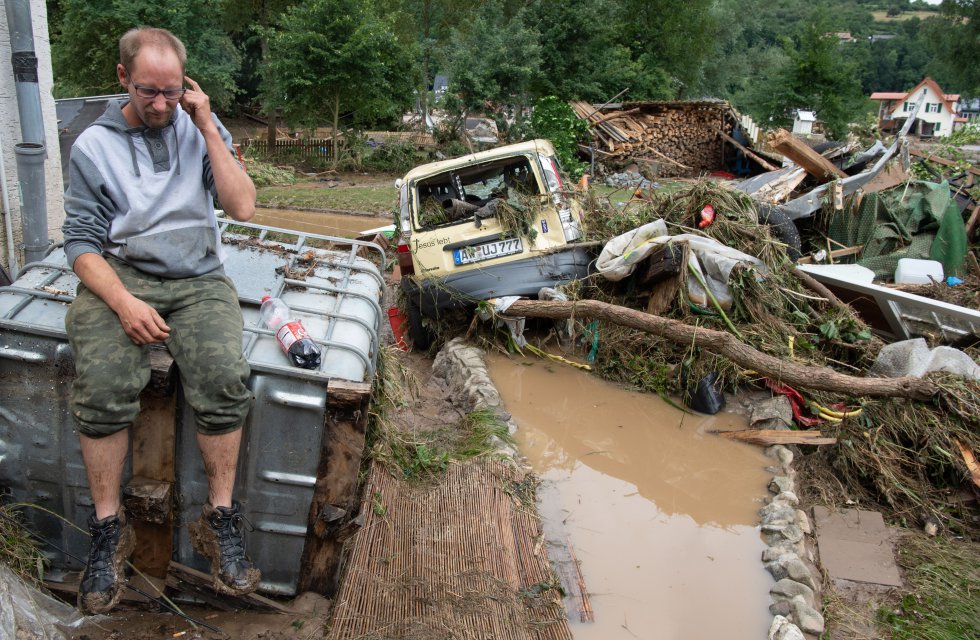 Las inundaciones en Alemania. Las inundaciones en Alemania.