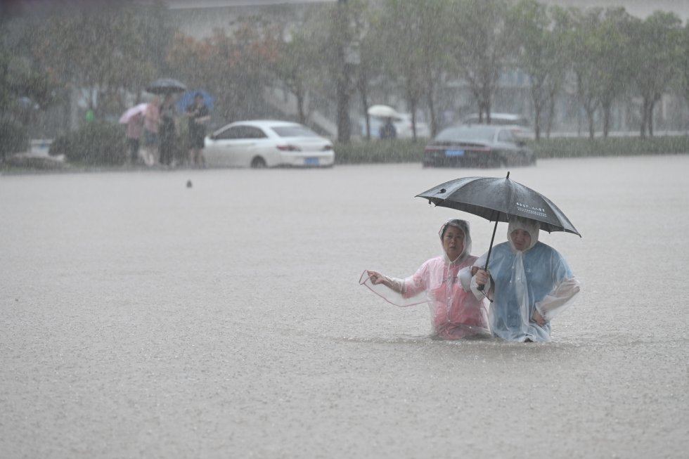 Inundaciones catastróficas en China por las peores lluvias en mil años Inundaciones catastróficas en China por las peores lluvias en mil años