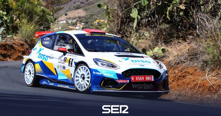 Tenerife’s Enrique Cruz (Ford Fiesta R5) wins the Northern Region in Gran Canaria |  Radio Club Tenerife |  Present