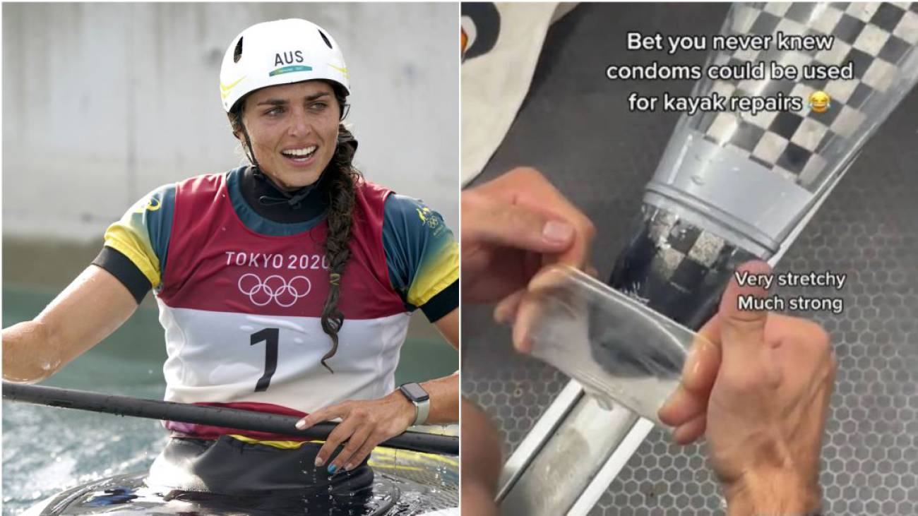 La australiana Jessica Fox usó un preservativo para arreglar su kayak y  ganar la medalla de bronce | Deportes | Cadena SER | AMP
