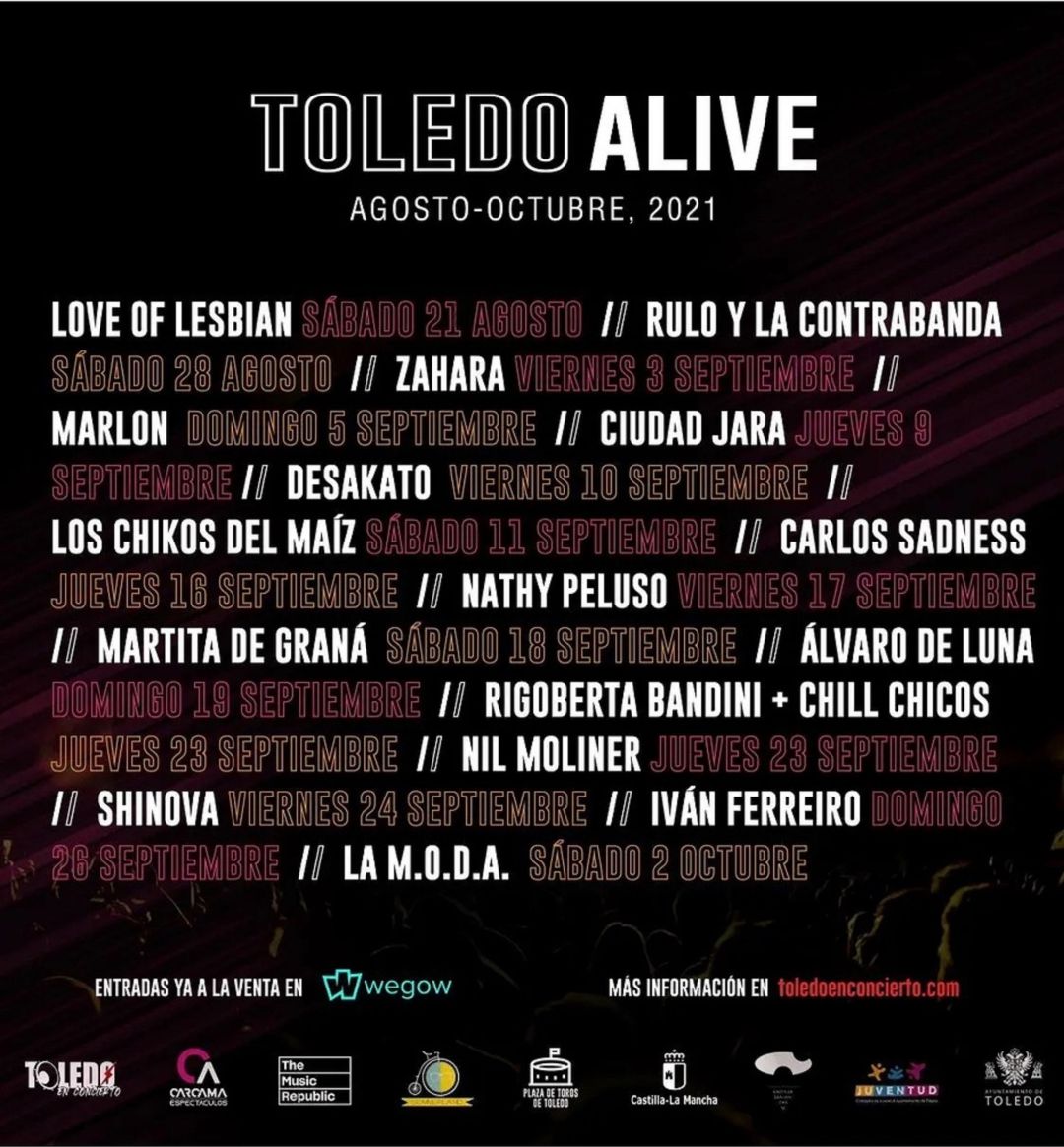Cartel de Toledo Alive 2021
