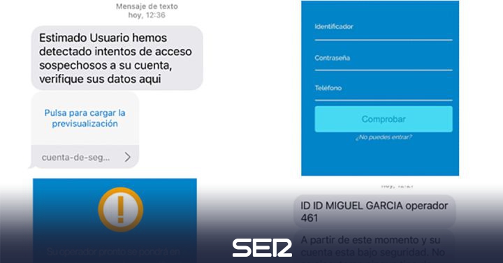 La policía alerta de un nuevo fraude por SMS para hacerse con datos bancarios - Vimarsana News