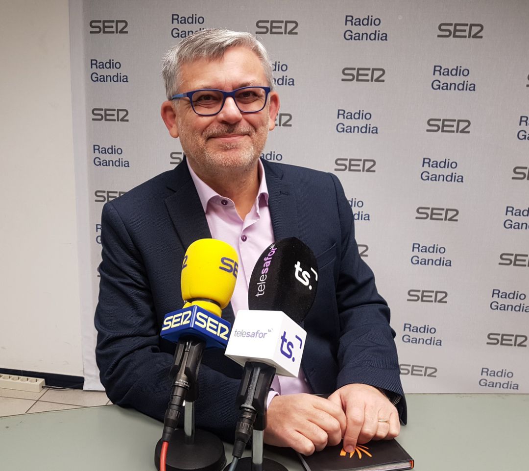 Josep Alandete en Radio Gandia 