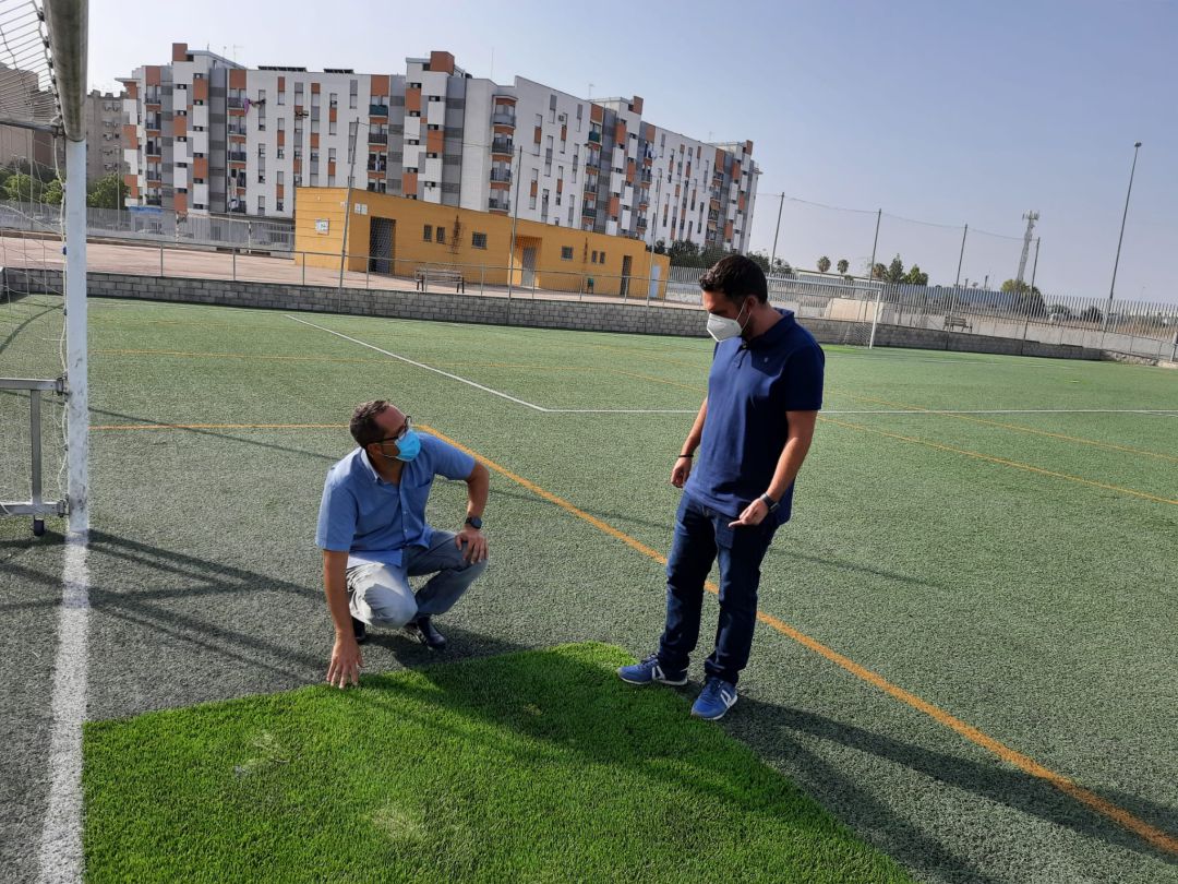 El Ayuntamiento arregla los desperfectos ocasionados por actos