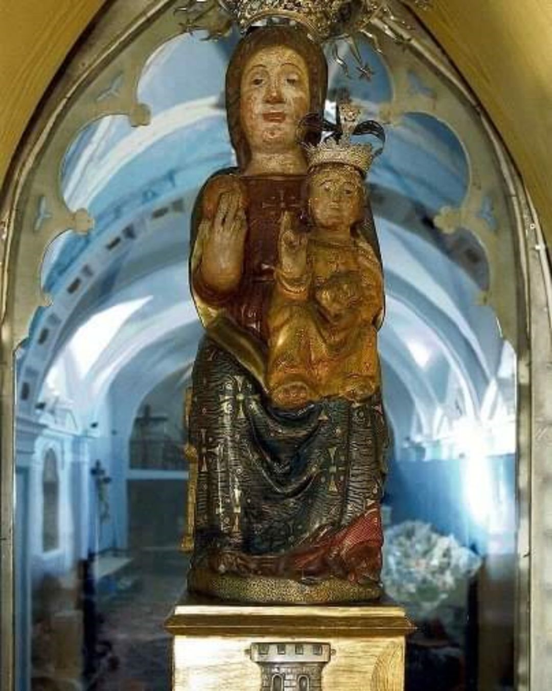 Imagen de la Virgen del Castillo, patrona de Alagón