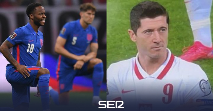 Anglia uklękła przed startem, a Polacy gwizdali: reakcja Lewandowskiego mówi wszystko |  Sport |  piłka nożna
