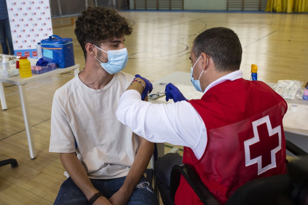 Puntos de vacunación de la Cruz Roja
