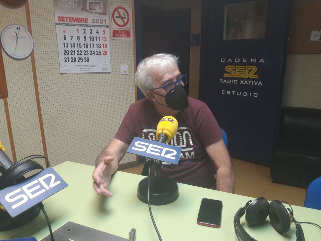 Rafael Llopis, presidente de las fiestas de la calle S.Josep