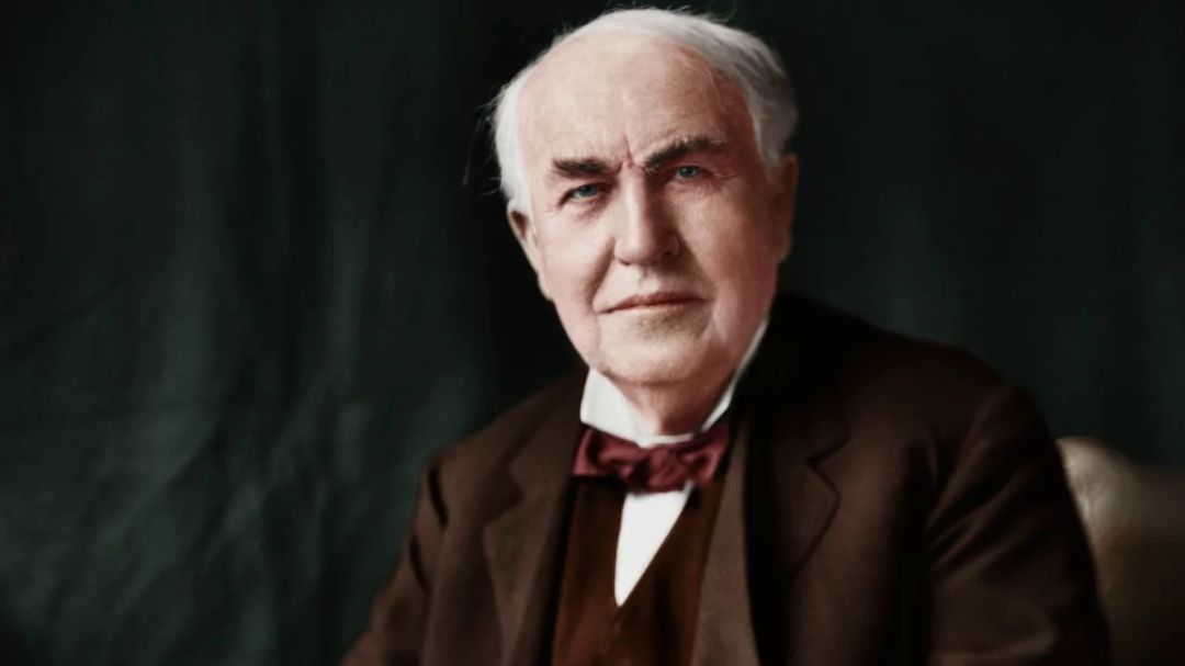 Retrato de Thomas Alva Edison