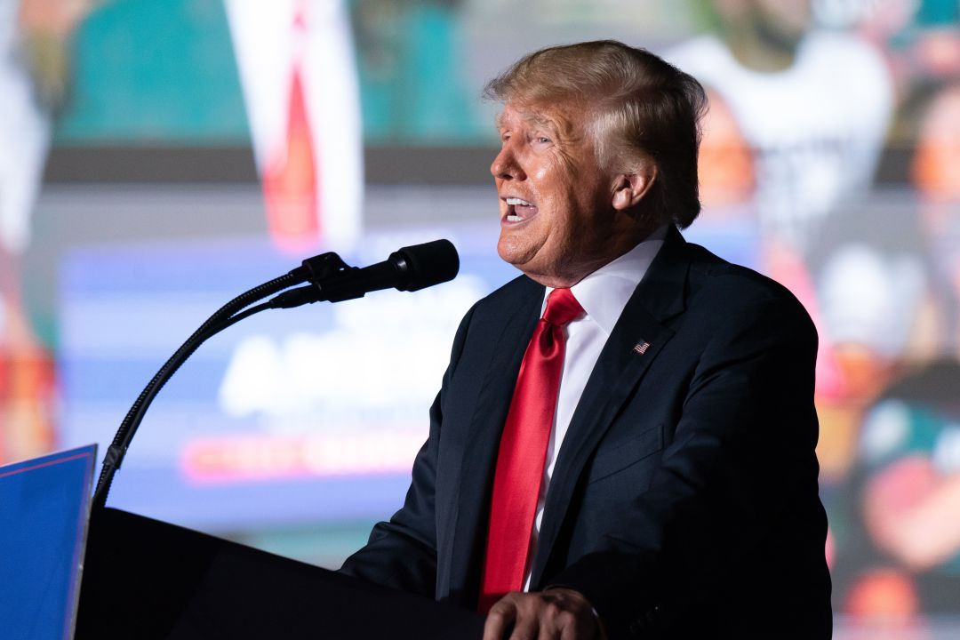 Donald Trump, expresidente de los Estados Unidos.