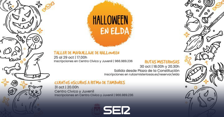 Elda Y Petrer Retoman Las Actividades Para Halloween Radio Elda Actualidad Cadena Ser
