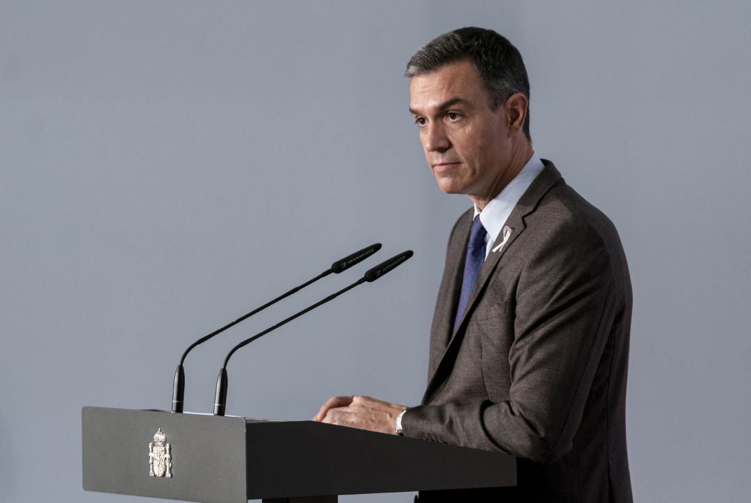 El presidente del Gobierno, Pedro Sánchez.