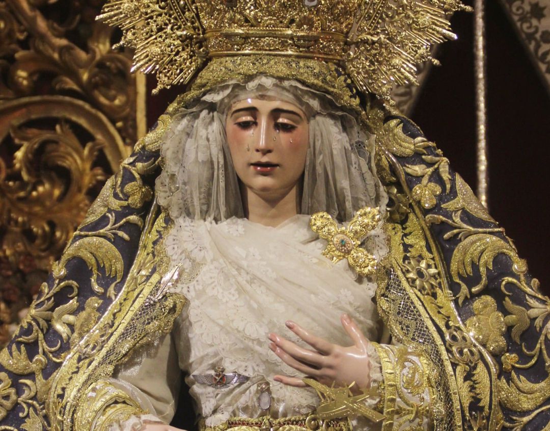 Nuestra Señora de Loreto, Dolorosa titular de la Hermandad de San Isidoro