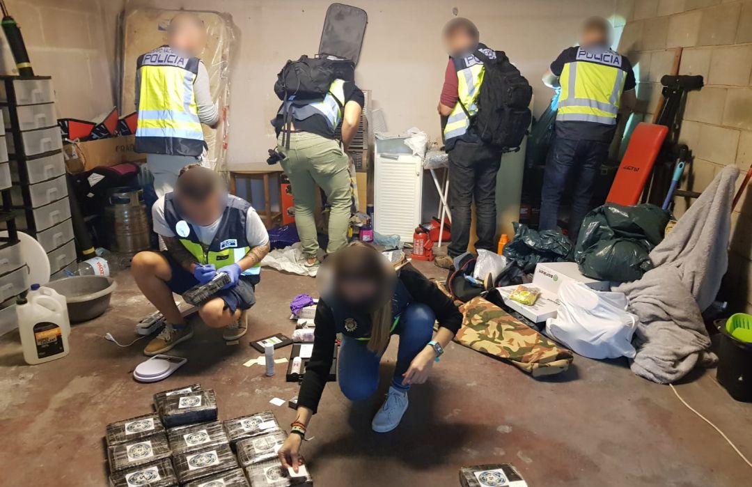 Policía Nacional interviene 22 kg de cocaína