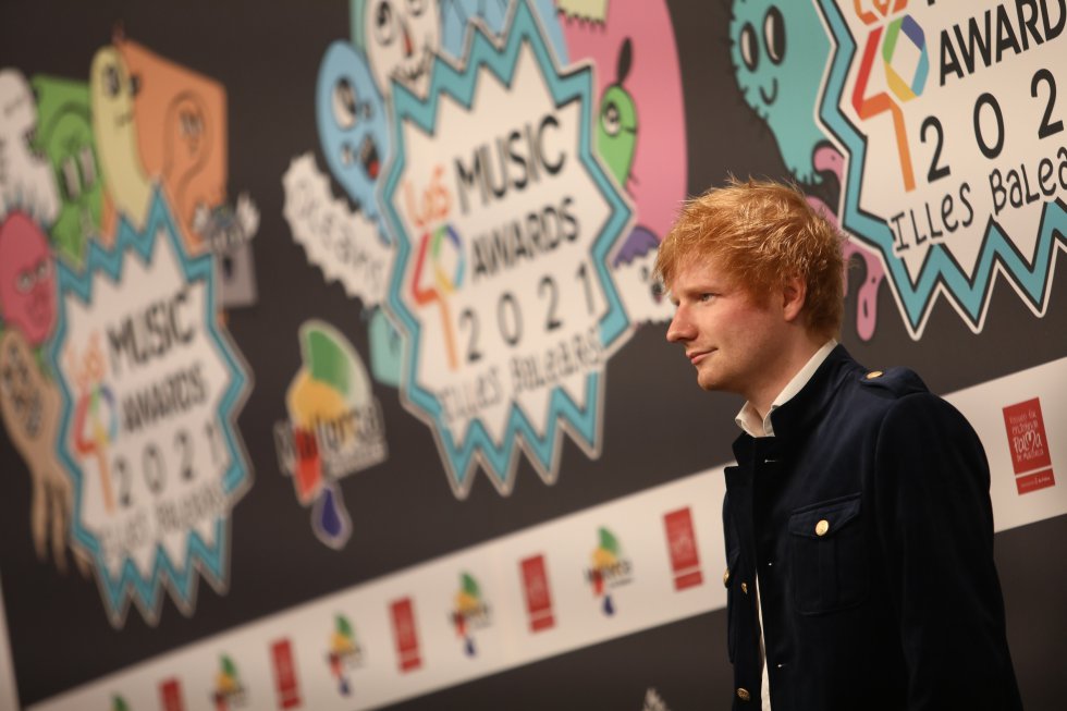 El británico Ed Sheeran El británico Ed Sheeran
