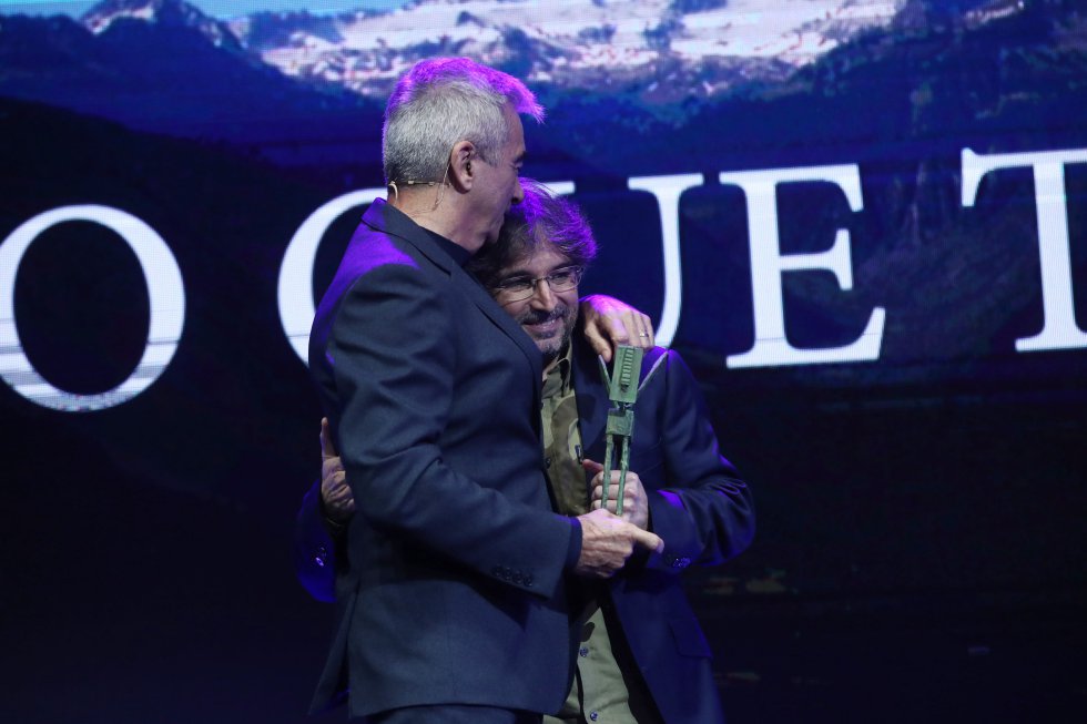 Jordi Évole junto a Carles Francino Jordi Évole junto a Carles Francino
